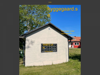fryggegaard.se snapshot