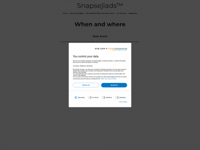 snapsejlads.dk snapshot