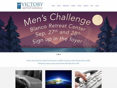 victorybyfaith.org snapshot
