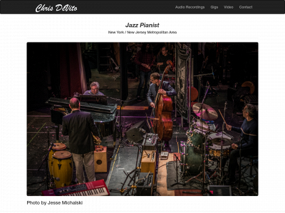 chrisdevitojazz.com snapshot