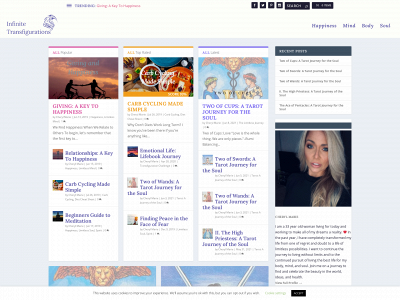 infinitetransfigurations.org snapshot