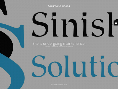 sinishtasolutions.com snapshot