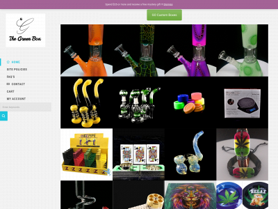 thegreenbox.me snapshot