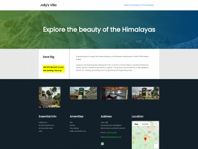 jollysvilla.com snapshot