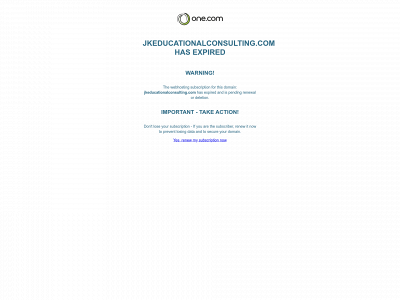 jkeducationalconsulting.com snapshot