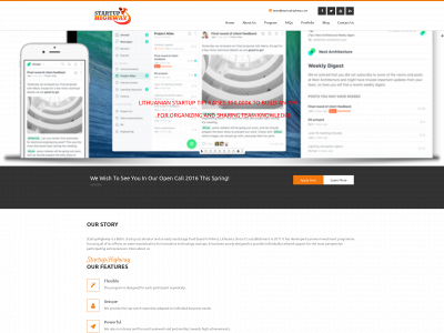 startuphighway.com snapshot