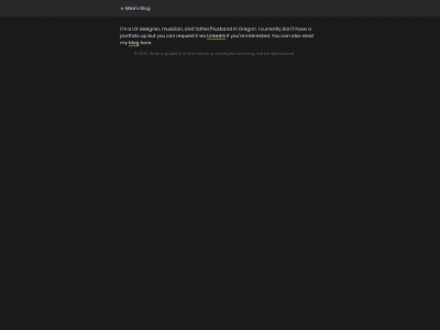 mikepropst.com snapshot
