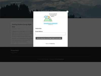 soulfulthought.com snapshot