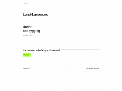 lund-larsen.no snapshot