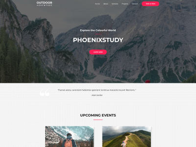 phoenixstudy.org snapshot