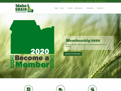 idahograin.org snapshot