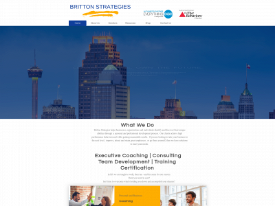 brittonstrategies.com snapshot