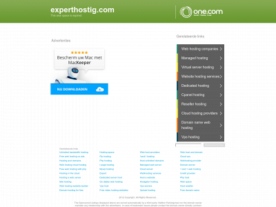 experthostig.com snapshot