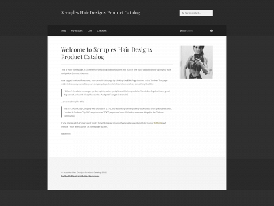 scruples-hair-designs.com snapshot
