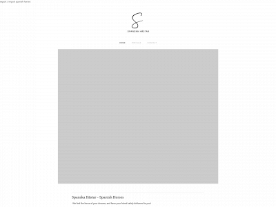 spanskahastar.se snapshot
