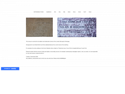 haringeystones.weebly.com snapshot