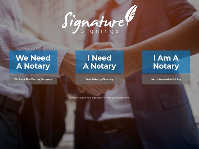 signaturesignings.com snapshot