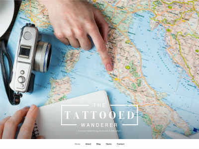 thetattooedwanderer.com snapshot