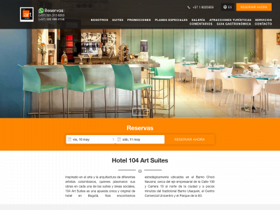 104artsuites.com snapshot