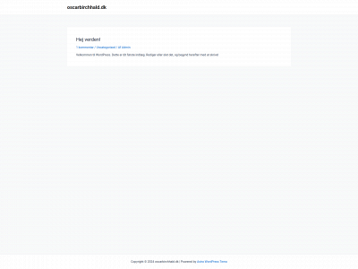 oscarbirchhald.dk snapshot
