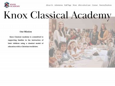 knoxclassicalacademy.com snapshot