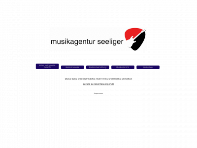 musikagentur-seeliger.de snapshot