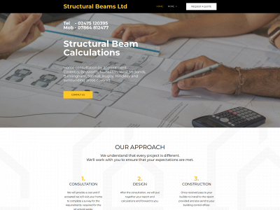 structuralbeams.co.uk snapshot