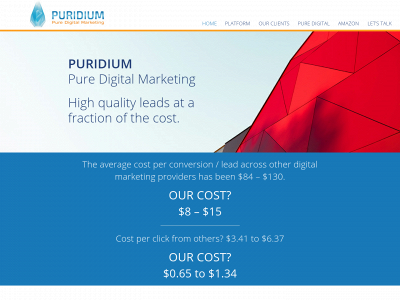 puridium.com snapshot