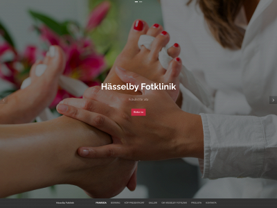 hasselbyfotklinik.se snapshot