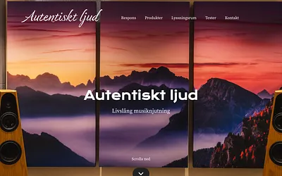 autentiskt-ljud.se snapshot
