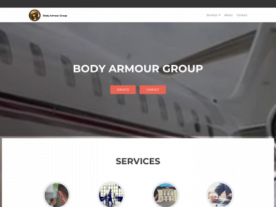 bodyarmourgroup.com snapshot