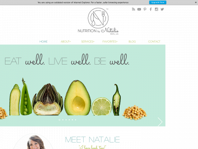 nutritionbynatalie.com snapshot
