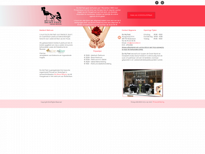 domyfeet.nl snapshot