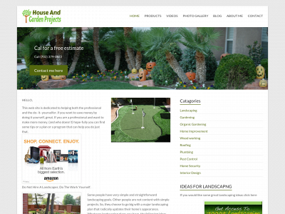 houseandgardenprojects.com snapshot