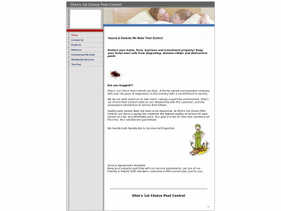 ohios1stchoicepestcontrol.com snapshot