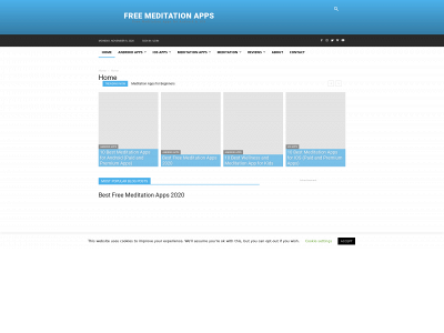 freemeditationapps.com snapshot