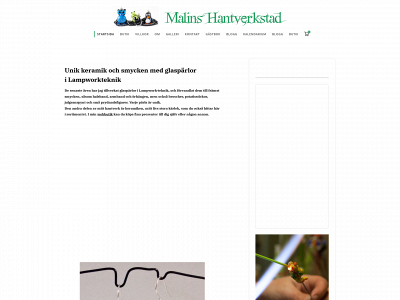 malinshantverkstad.se snapshot