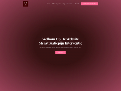 menstruatiepijn-interventie.nl snapshot