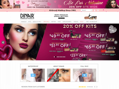 airbrushmakeup.com snapshot