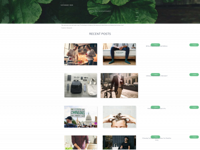 sustainablyman.com snapshot