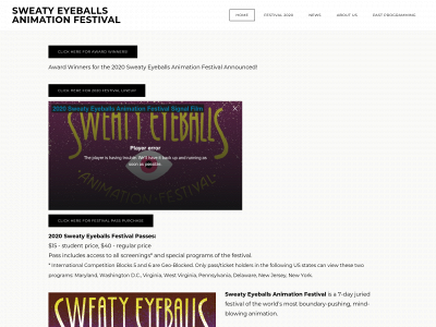 www.sweatyeyeballs.com snapshot