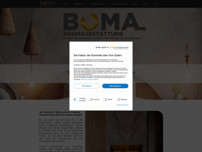 boma-raumausstattung.de snapshot