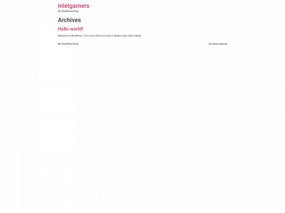 inletgamers.com snapshot