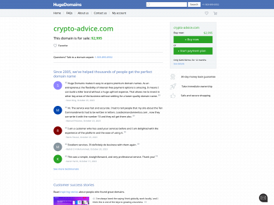 crypto-advice.com snapshot
