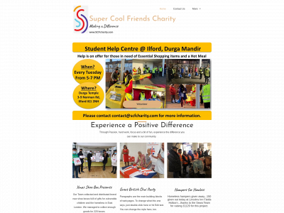 scfcharity.com snapshot