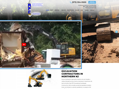 rfcexcavating.com snapshot