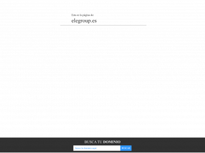 elegroup.es snapshot