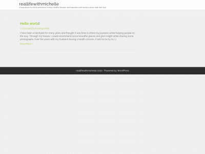 reallifewithmichelle.com snapshot