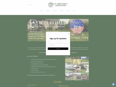 www.jplawncareoh.com snapshot