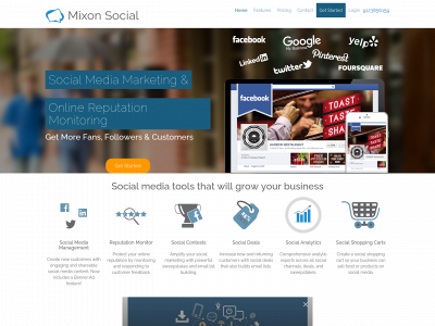 mixonsocial.com snapshot